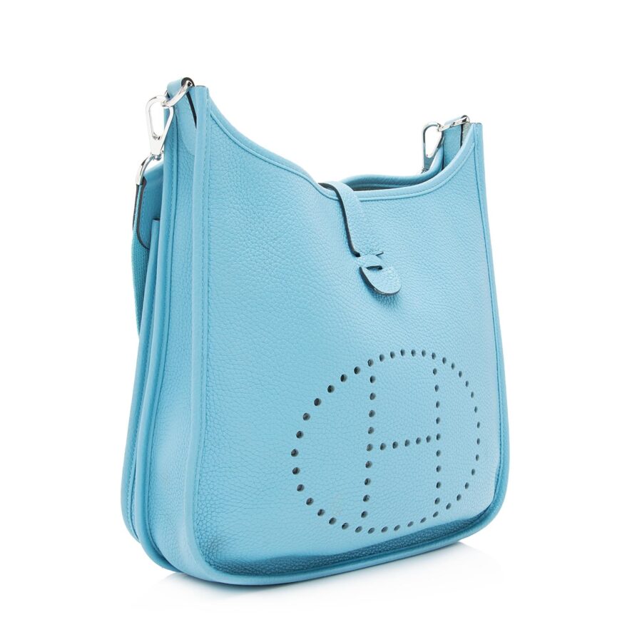 Luxury Hermes Taurillon Clemence Evelyne III PM Shoulder Bag | Studio Nafay