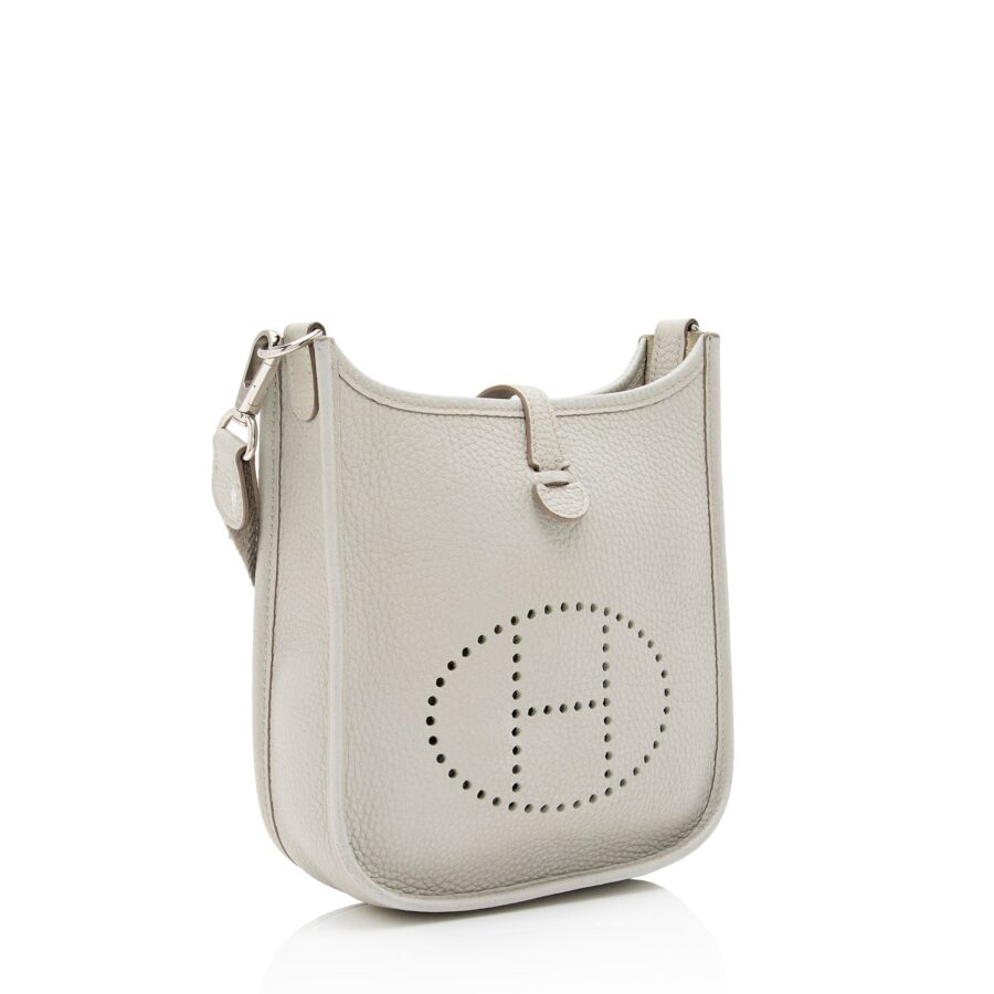 Luxury Hermes Taurillon Clemence Amazone Evelyne TPM Shoulder Bag | Studio Nafay