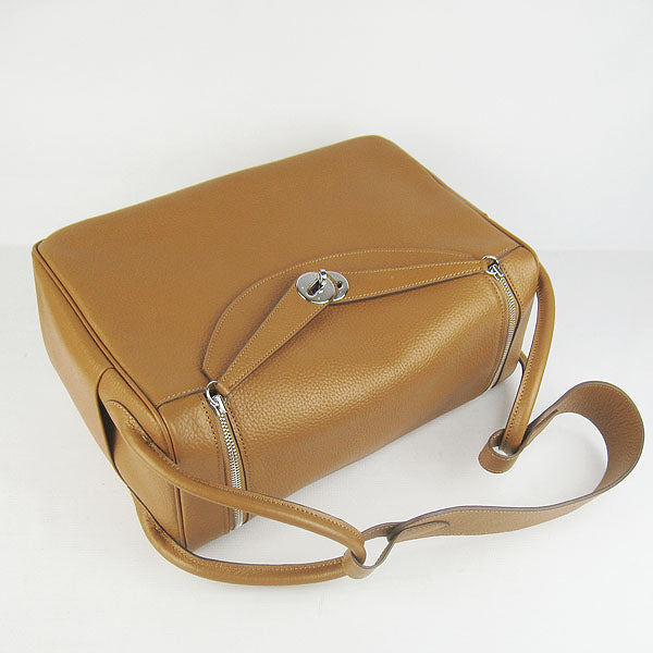 Luxury Hermes Lindy 34cm Handbag 6208 Light Ocher Silver | Studio Nafay
