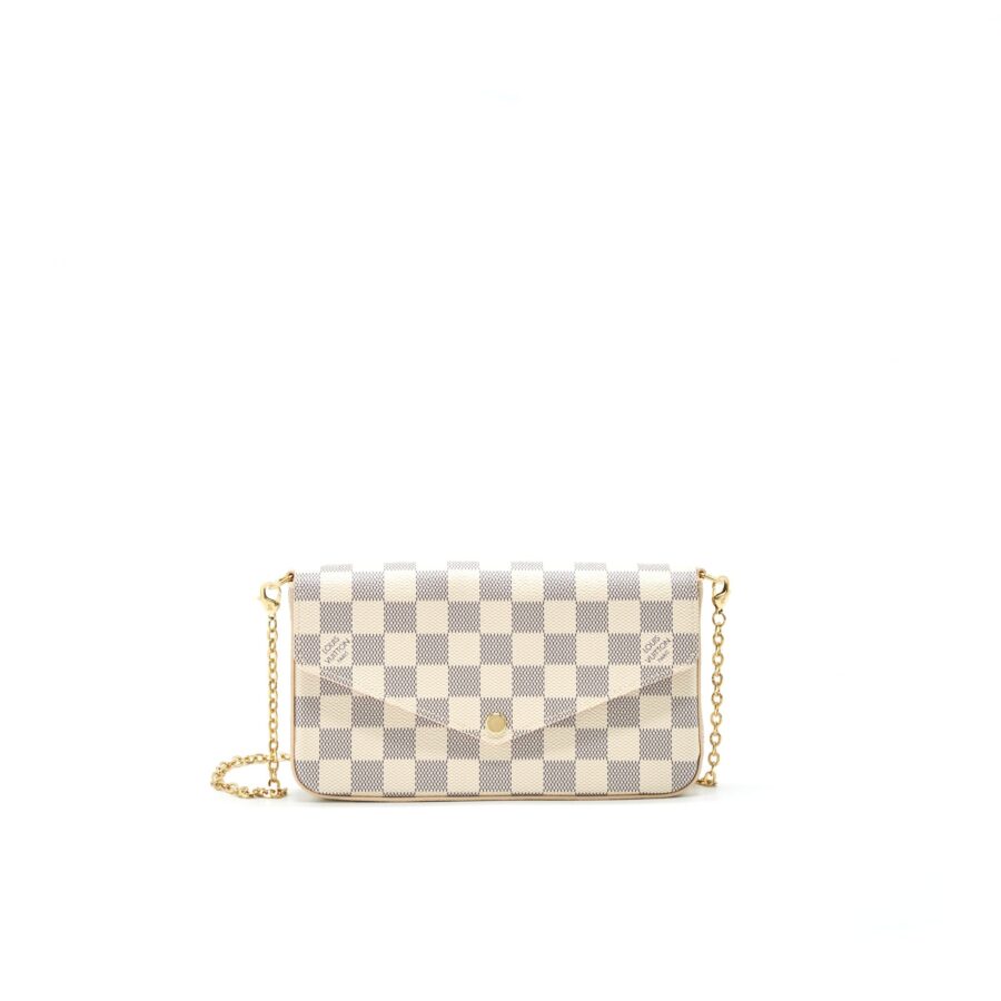 Louis Vuitton Felicie Pochette Damier Azur Canvas | Studio Nafay