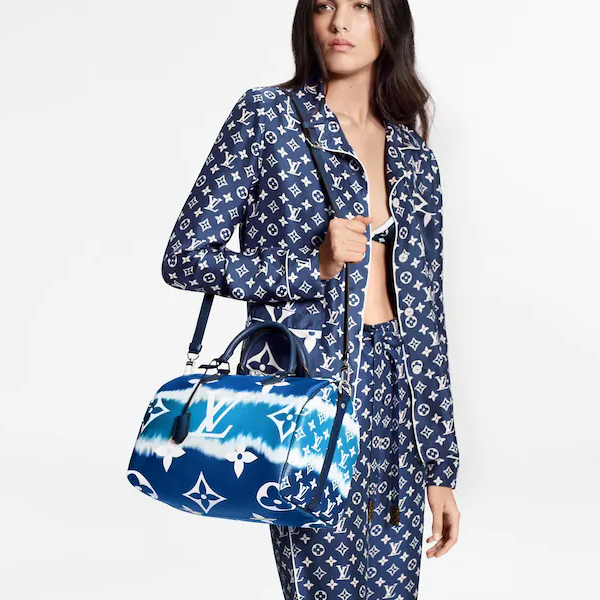 Louis Vuitton Escale Speedy Bandouliere 30 Bleu | Studio Nafay