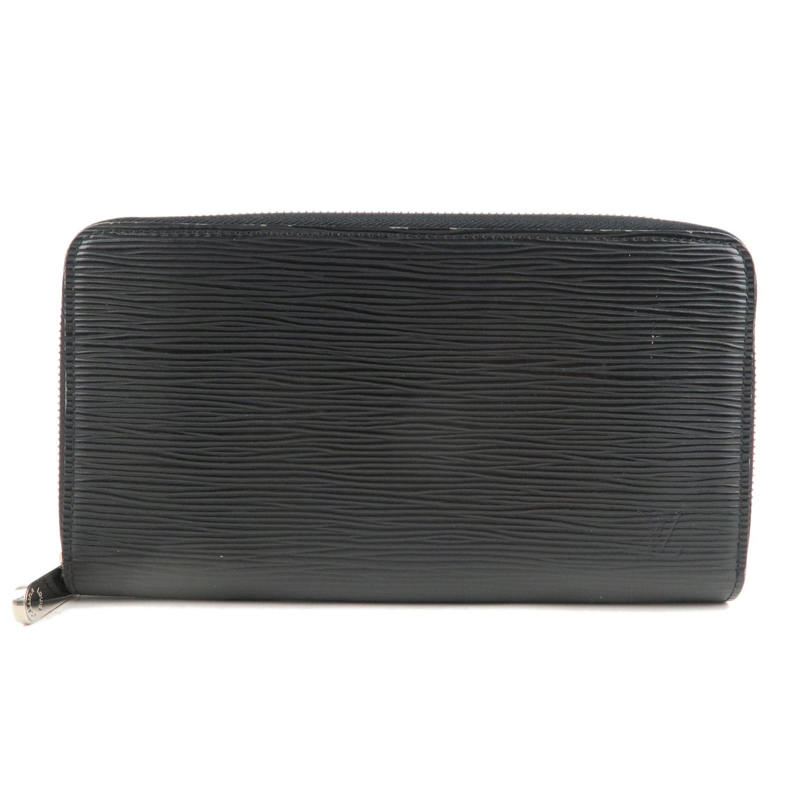 Louis Vuitton Epi Zippy Organizer Wallet Black Noir
