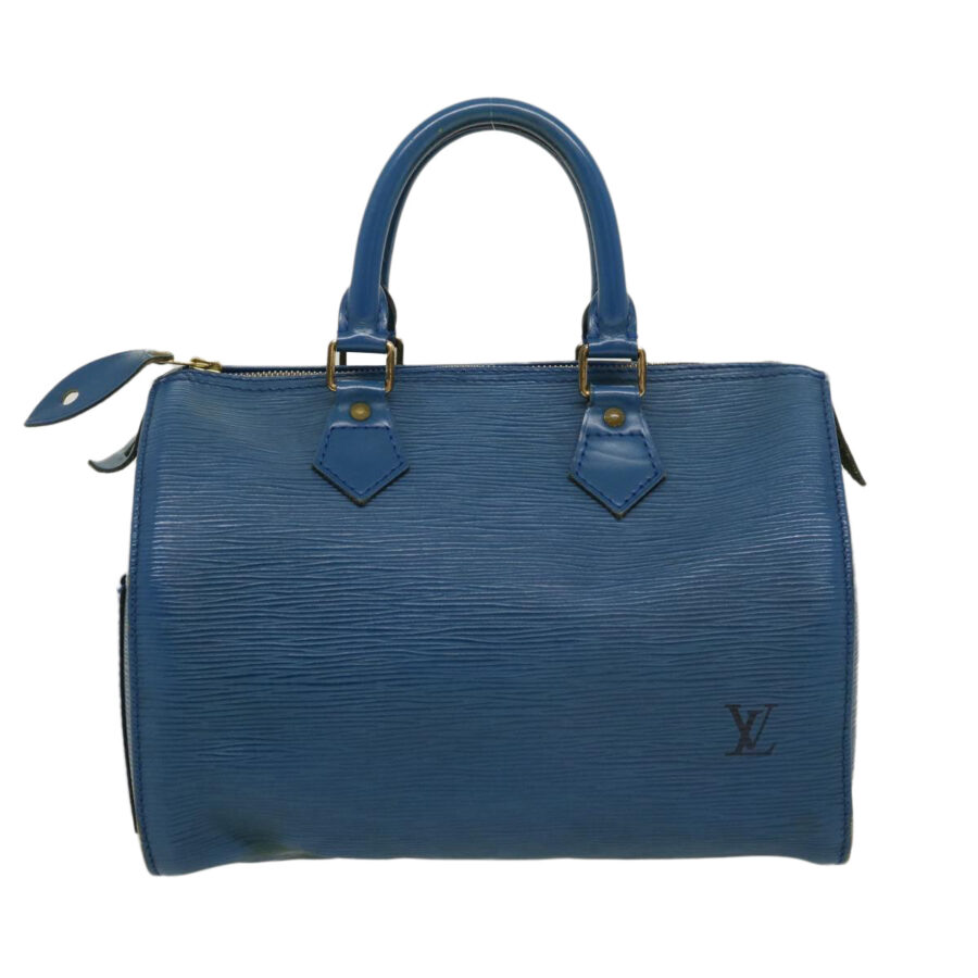 LOUIS VUITTON Epi Speedy 25 Hand Bag Blue LV Auth am2466g | Studio Nafay