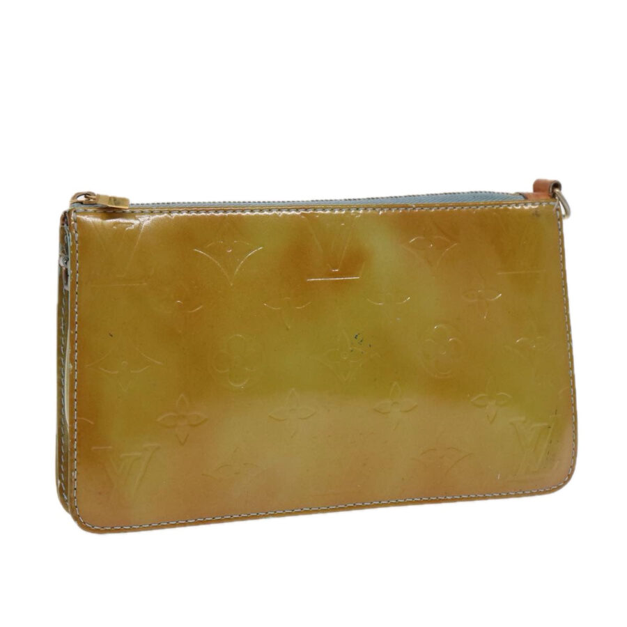 LOUIS VUITTON Monogram Vernis Lexington Pouch Baby Blue LV Auth 88520 | Studio Nafay
