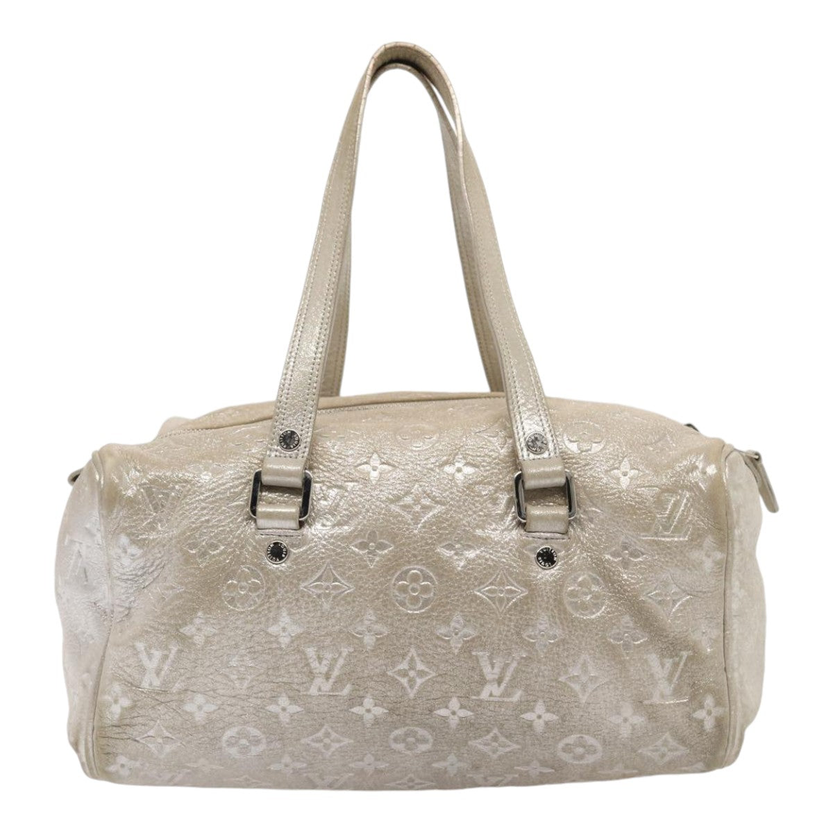Louis Vuitton Monogram Shimmer Comet Shoulder Bag Silver LV Auth 87612
