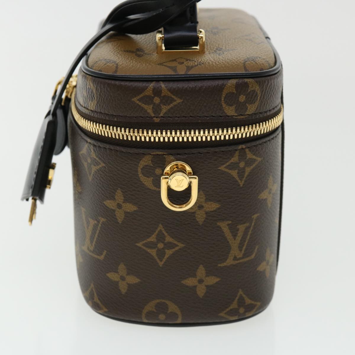 LOUIS VUITTON Monogram Reverse Vanity NVPM Hand Bag 2way LV 32451A - Product Image 2