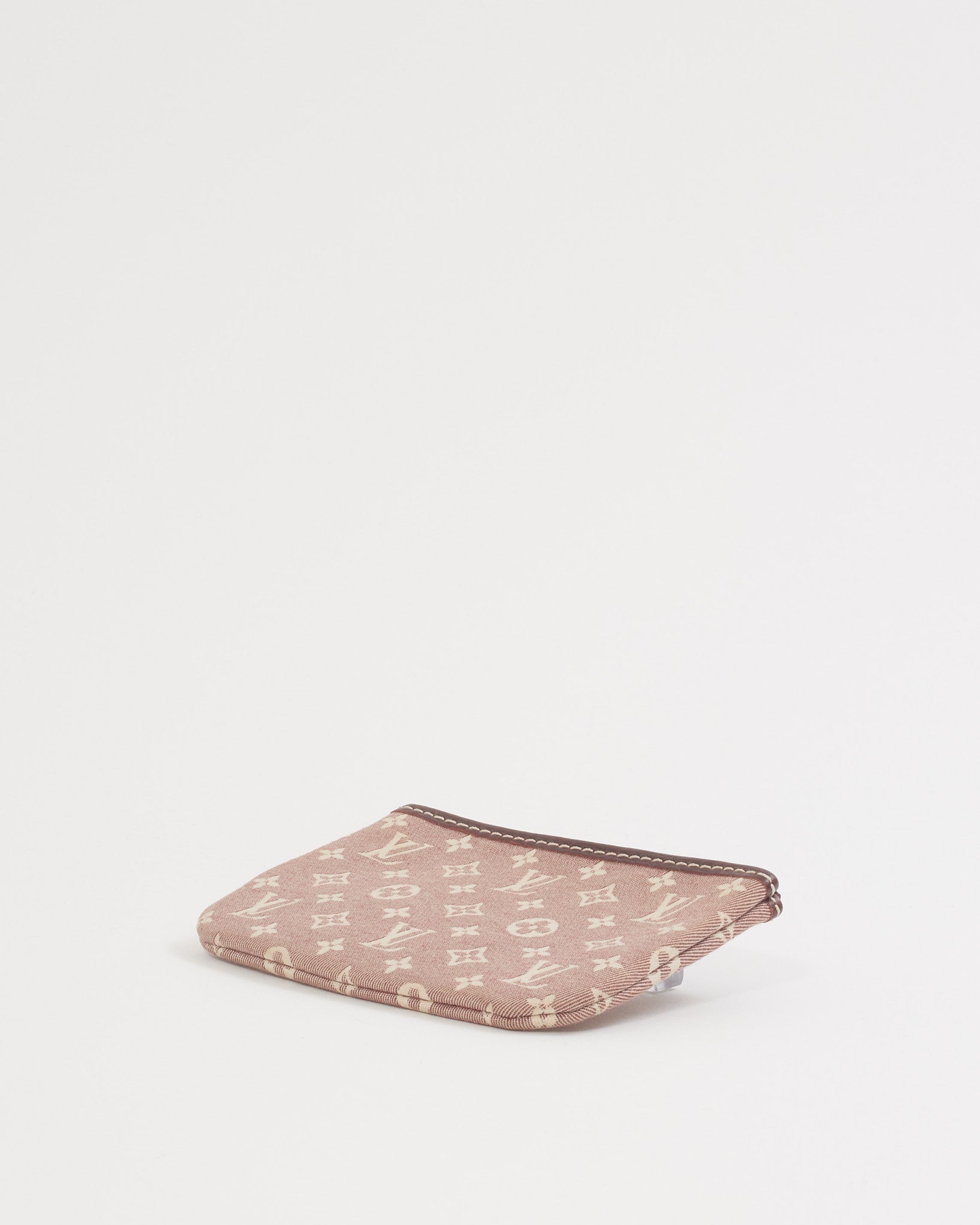 Louis Vuitton Monogram Mini Lin Key Chain Pouch
