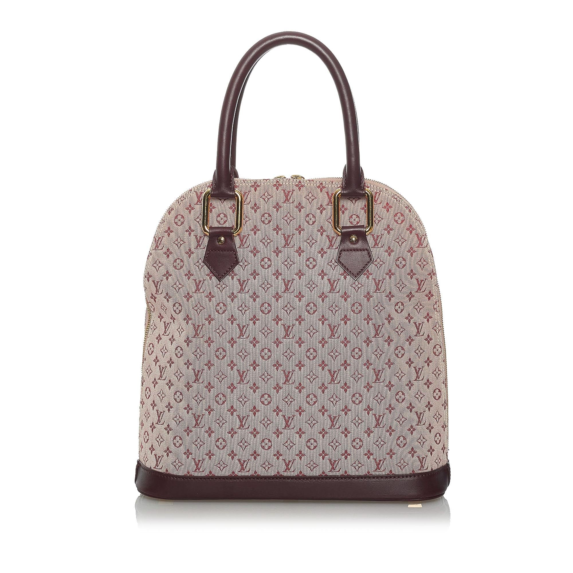 Louis Vuitton Monogram Mini Lin Alma Haut