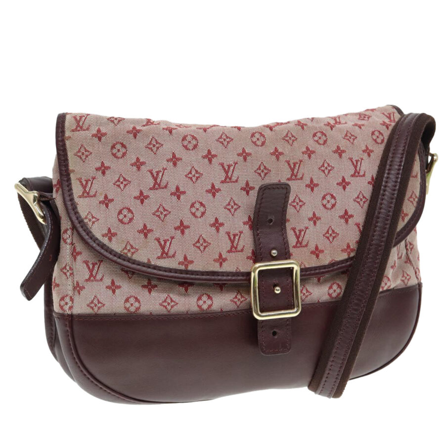 LOUIS VUITTON Monogram Mini Belanger Shoulder Bag Red LV Auth 86675 | Studio Nafay
