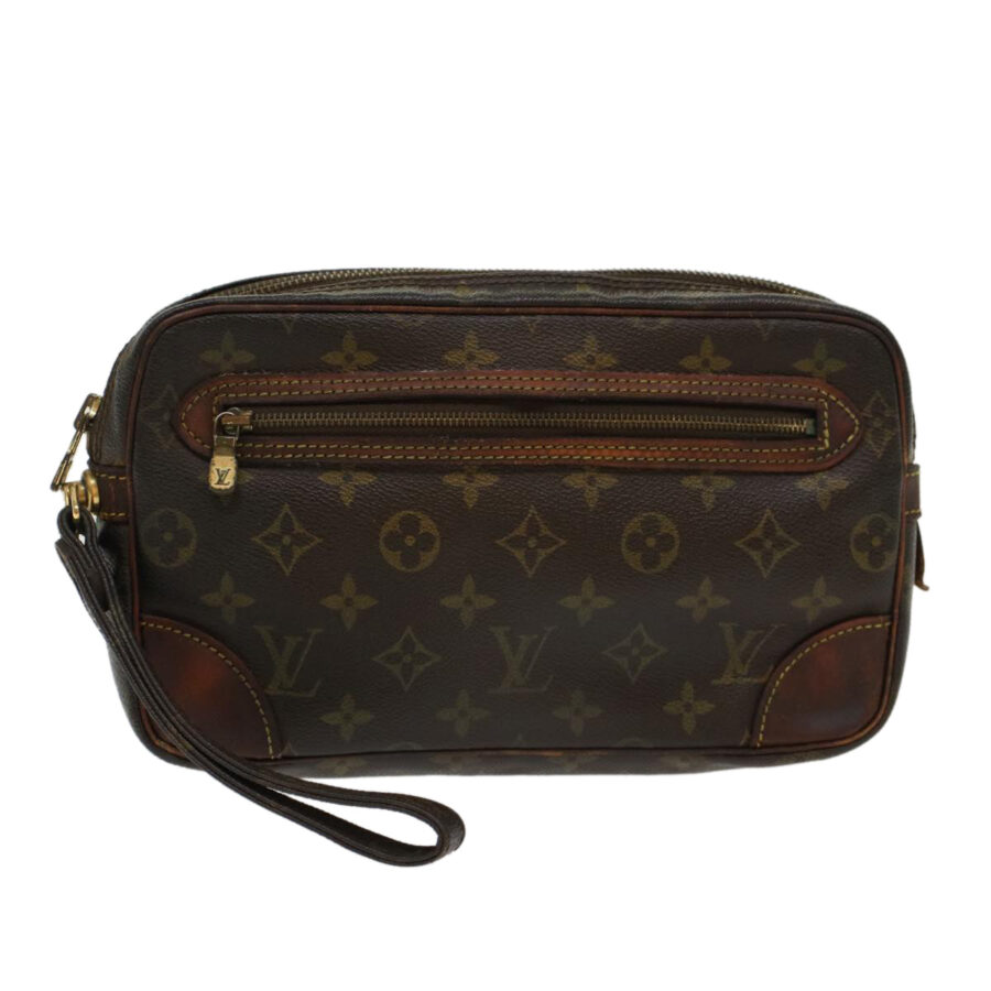 LOUIS VUITTON Monogram Marly Dragonne PM Clutch Bag LV bs6801 | Studio Nafay