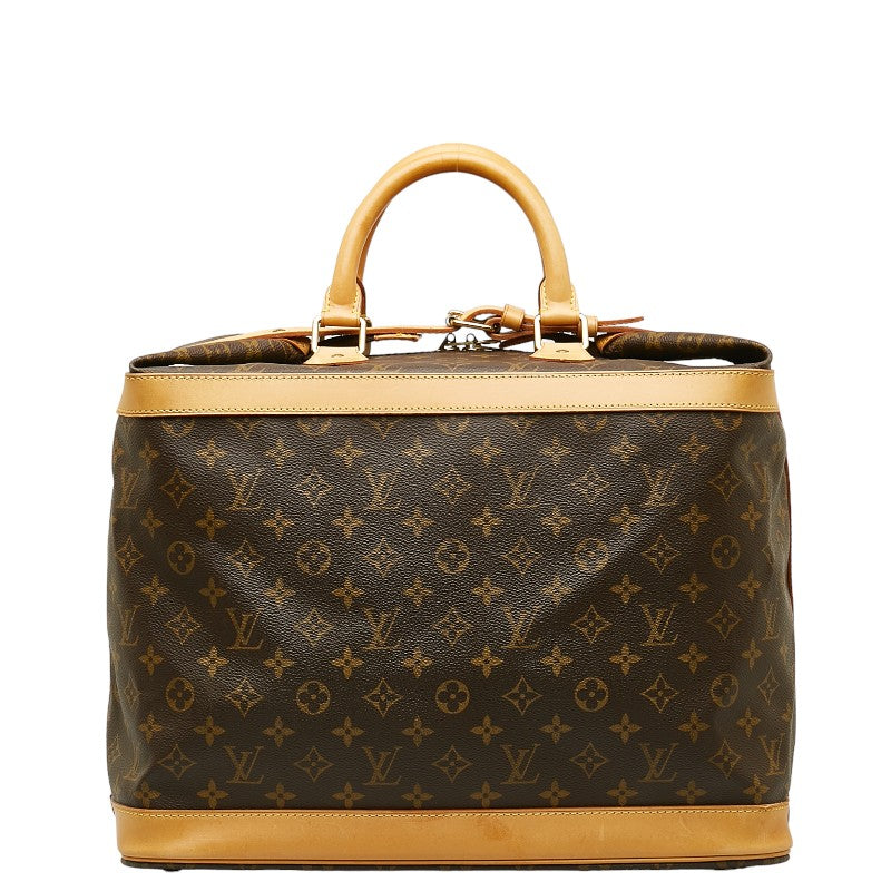 Louis Vuitton Monogram Boston Bag Leather Brown