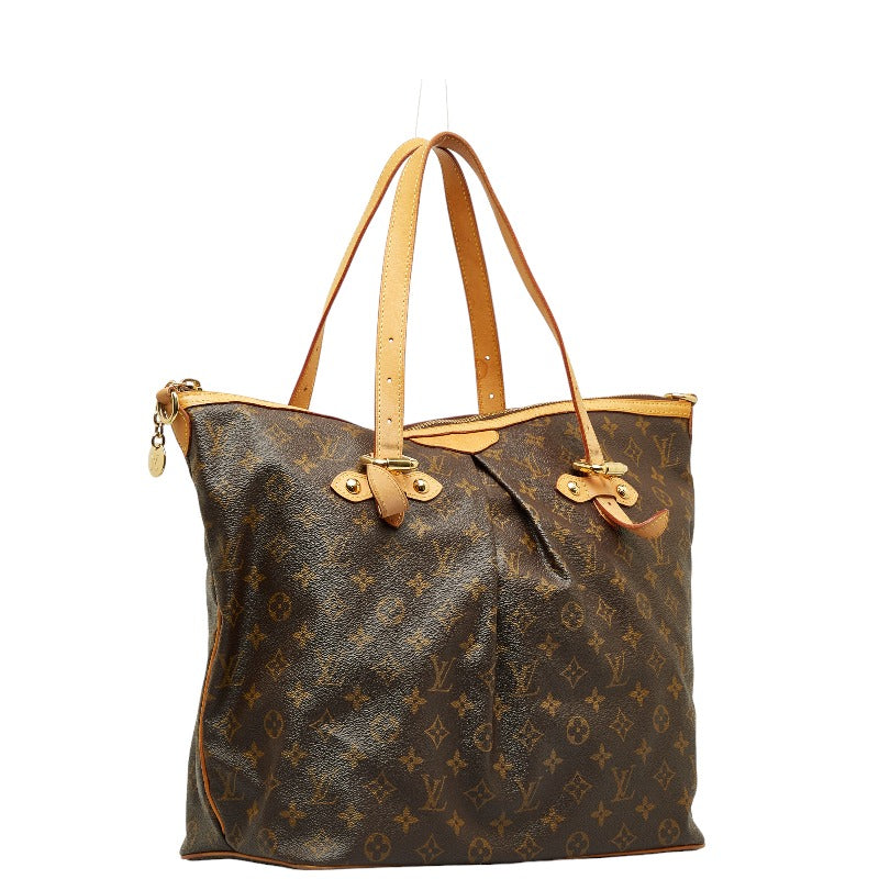 Louis Vuitton Monogram Bag Leather Brown
