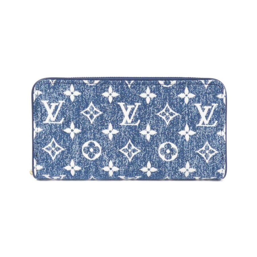 Louis Vuitton Monogram Jacquard Denim Zippy Wallet Wallet | Studio Nafay