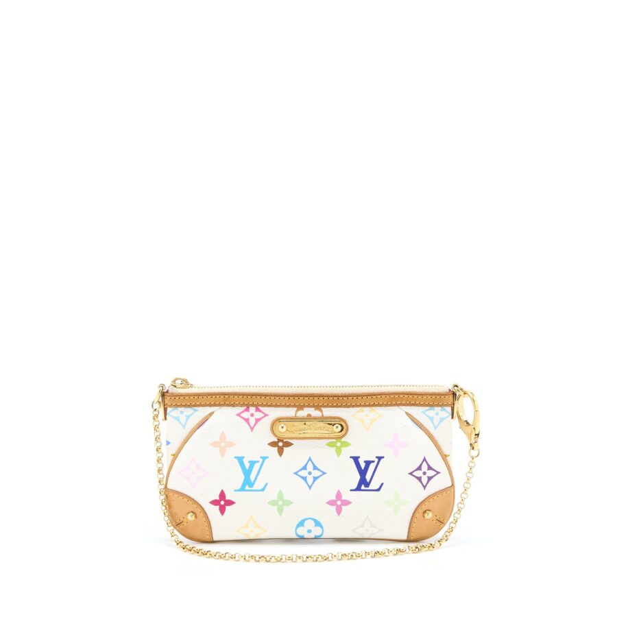 Louis Vuitton Milla Pouch Monogram Canvas Multicolour GHW | Studio Nafay