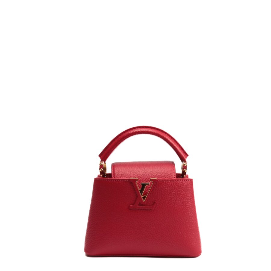LOUIS VUITTON Mini Capucines Scarlet Taurillon | Studio Nafay