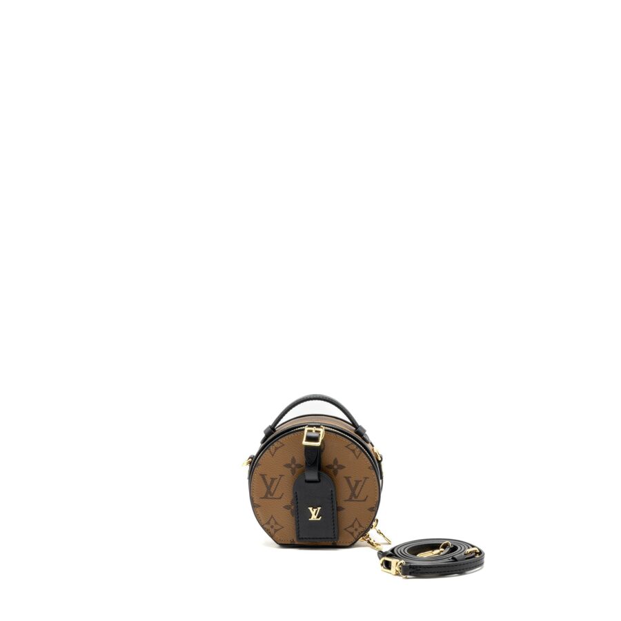 Louis Vuitton Mini Boite Chapeau Monogram Reverse Canvas GHW | Studio Nafay