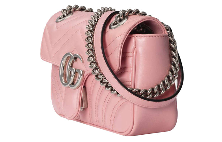 (WMNS) GUCCI Marmont Series Clutch mini Pink 446744-DTDIP-5815 | Studio Nafay