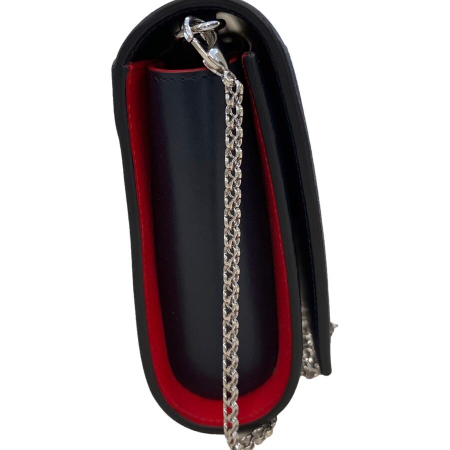 Christian Louboutin Paloma Heart Mexiloubi Calf Crossbody Clutch Bag | Studio Nafay