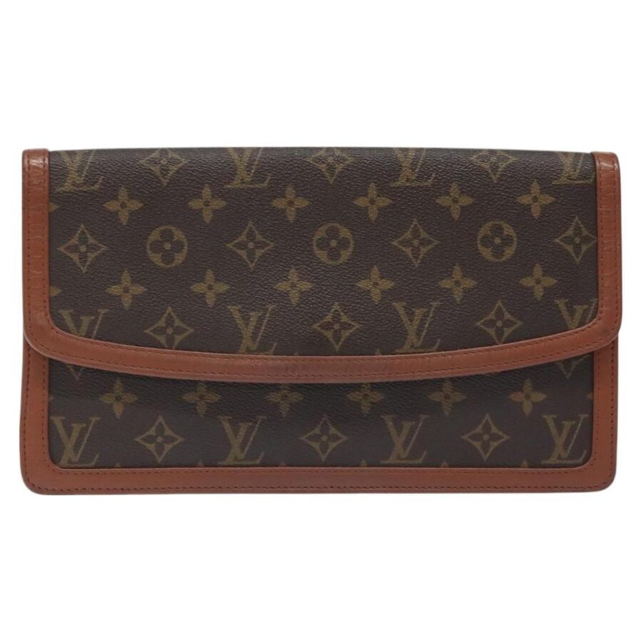 Louis Vuitton Pochette Dame Brown Canvas Clutch Bag ( ) | Studio Nafay