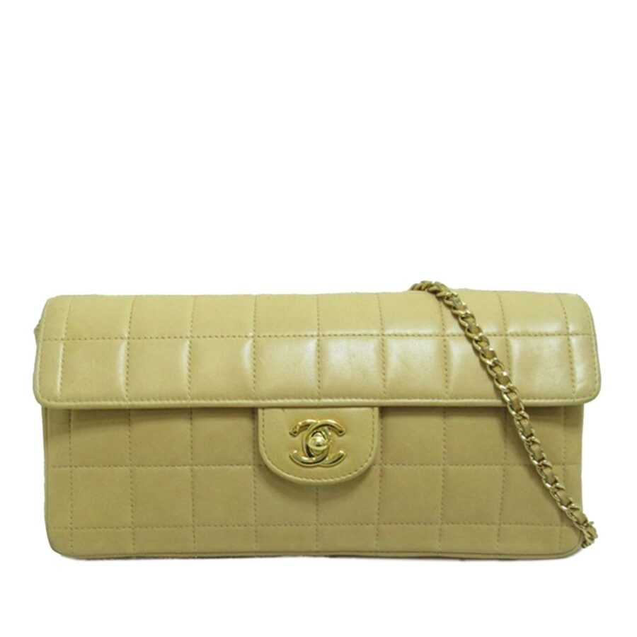 Chanel Choco Bar East West Flap Bag | Studio Nafay