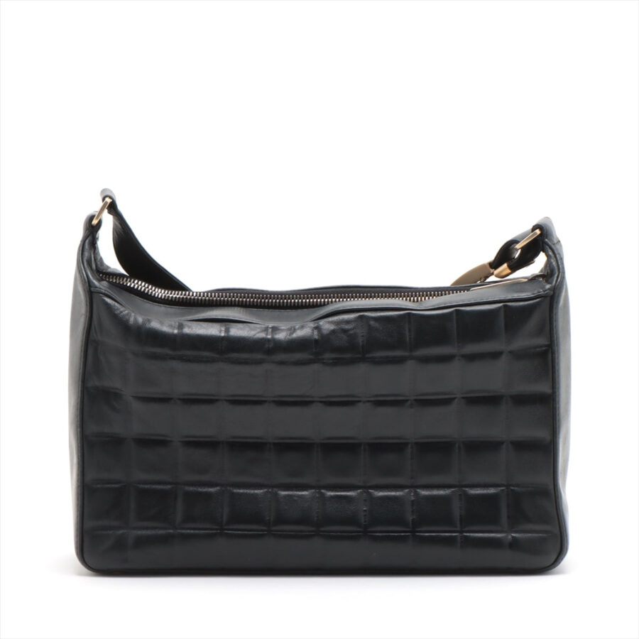 Chanel Chocolate Bar in Shoulder Bag Black G 8th | Studio Nafay