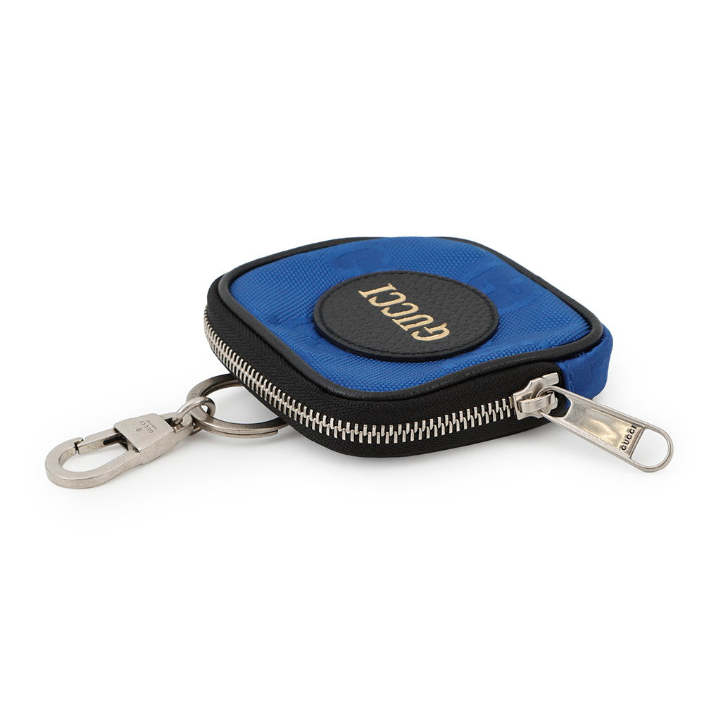 GUCCI ?Off-the-Grid Coin purse Blue/Black645060 Nylon