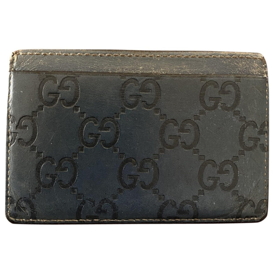 Gucci blue leather case | Studio Nafay