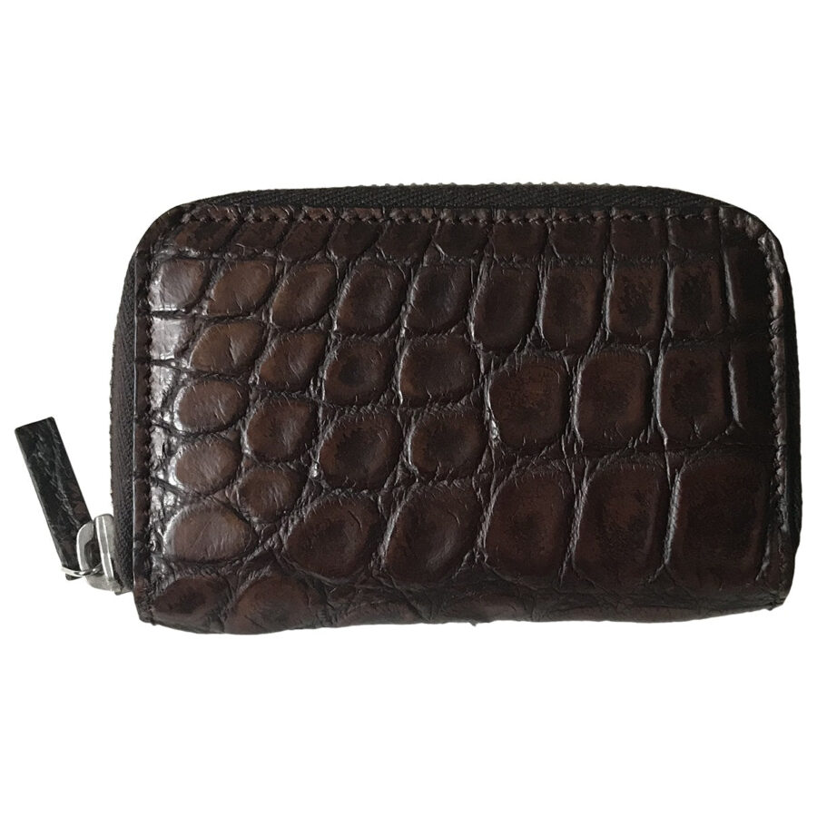 Gucci brown crocodile case | Studio Nafay