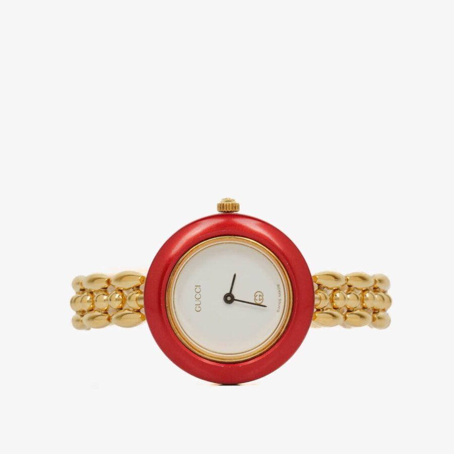 Gucci 11/1 2 Bezel Quartz Women's Watch | Studio Nafay