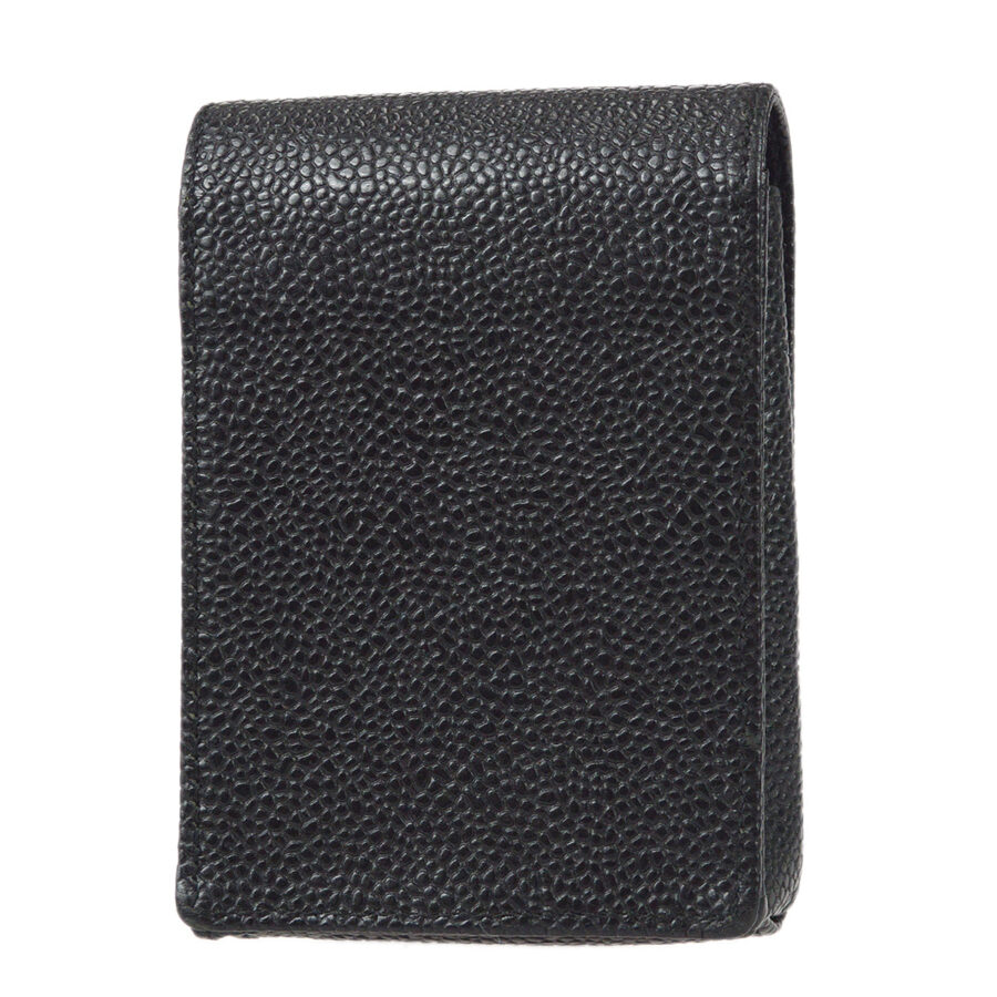 Chanel Cigarette Case Pouch Bag Caviar Black | Studio Nafay