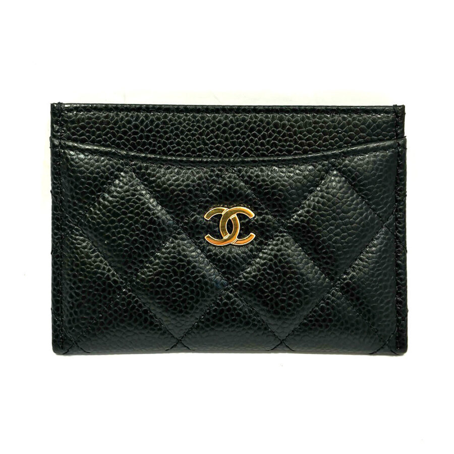 CHANEL Classic Card Case Black Caviar S G Coco Matrasse etc | Studio Nafay