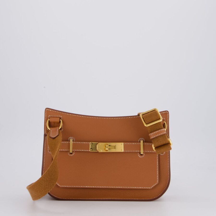 *RARE* Hermes Mini Jypsiere Bag in Gold Evercolour Leather with Gold Hardware | Studio Nafay