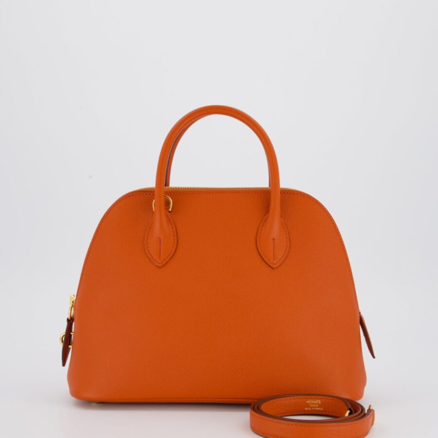 Hermes Bolide 25cm Bag in Terre Battue Epsom Leather with Gold Hardware | Studio Nafay