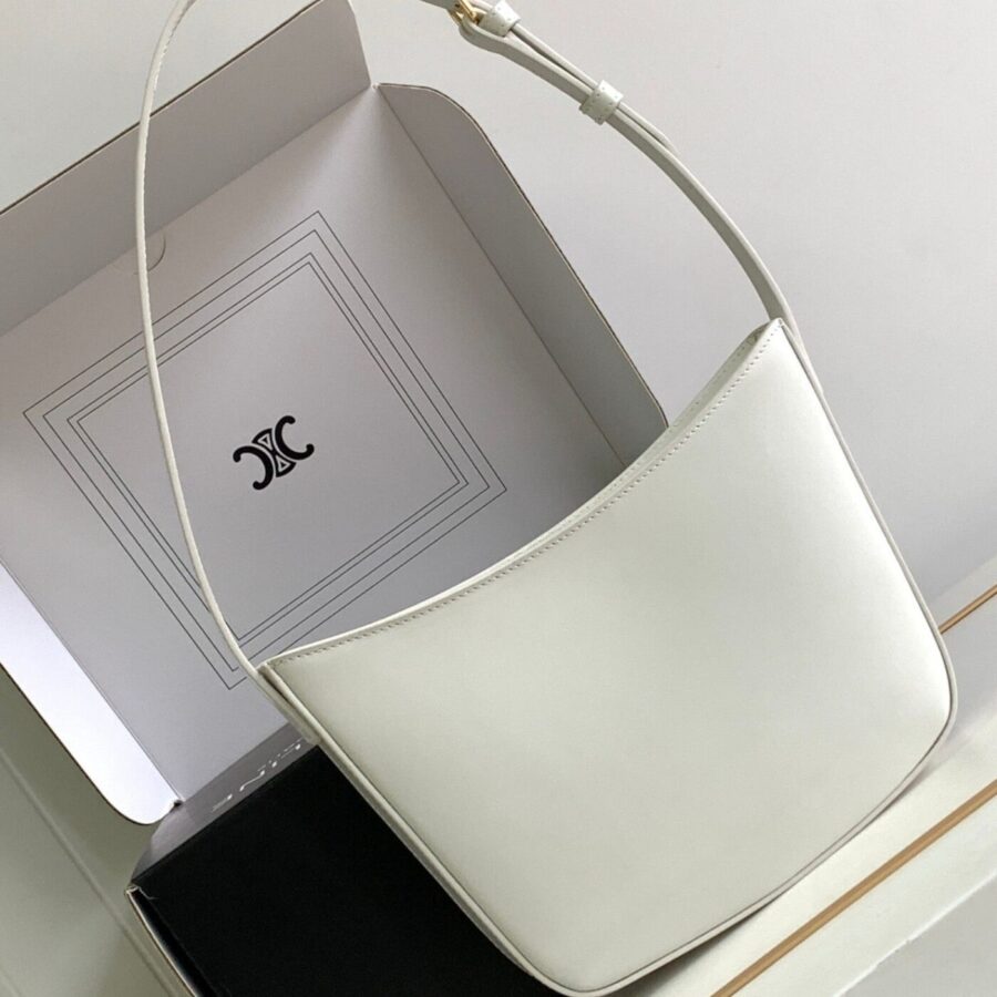 CROQUE 18 GLOSSY CALFSKIN WHITE | Studio Nafay