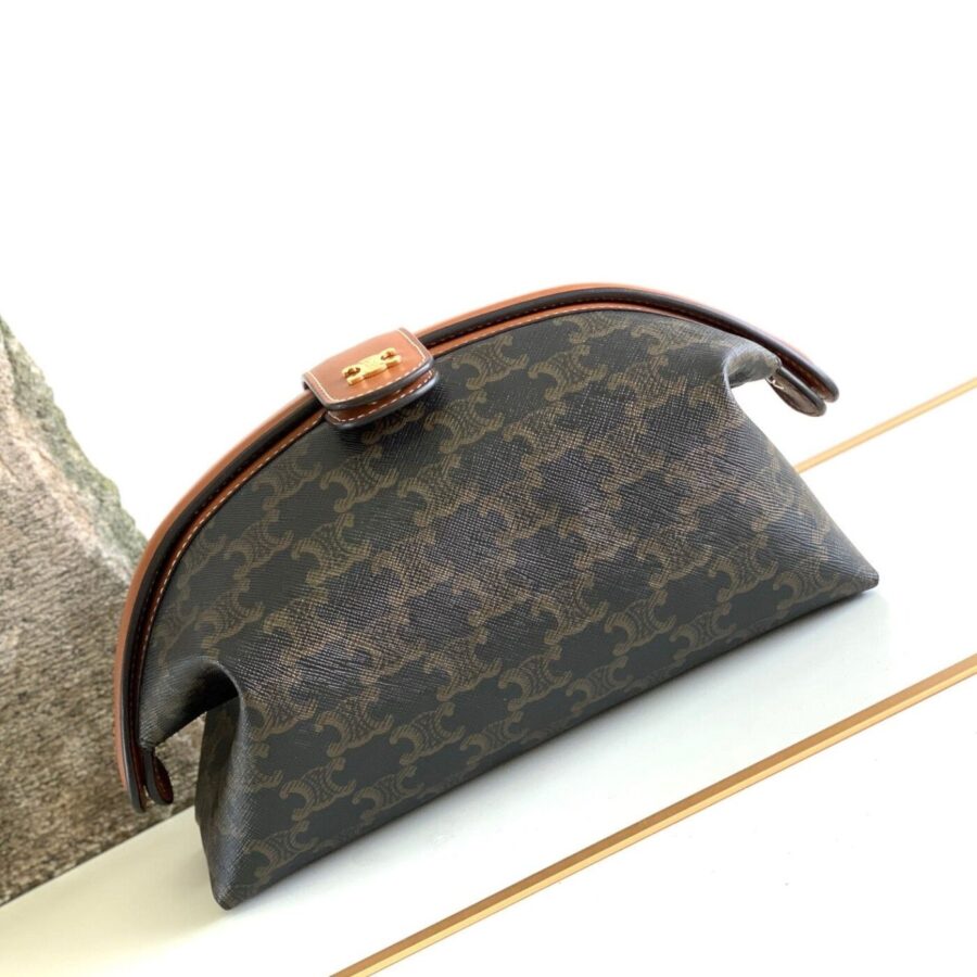 TRIPHOME 24 BLACK PATTERN PRINTED CALFSKIN | Studio Nafay