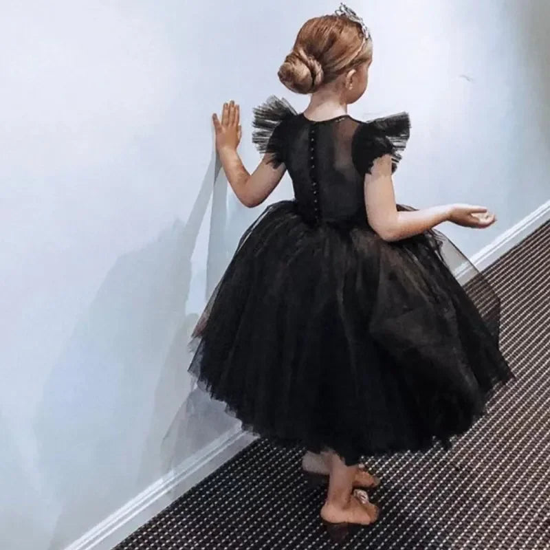 Elegant Formal Evening Ball Gown Kids for Birthday Wedding | Studio Nafay