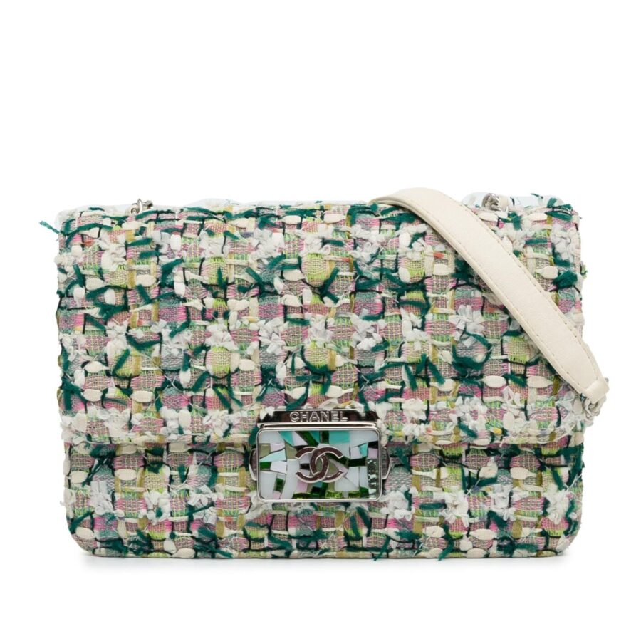 Chanel Tweed Beauty Lock Flap Bag | Studio Nafay