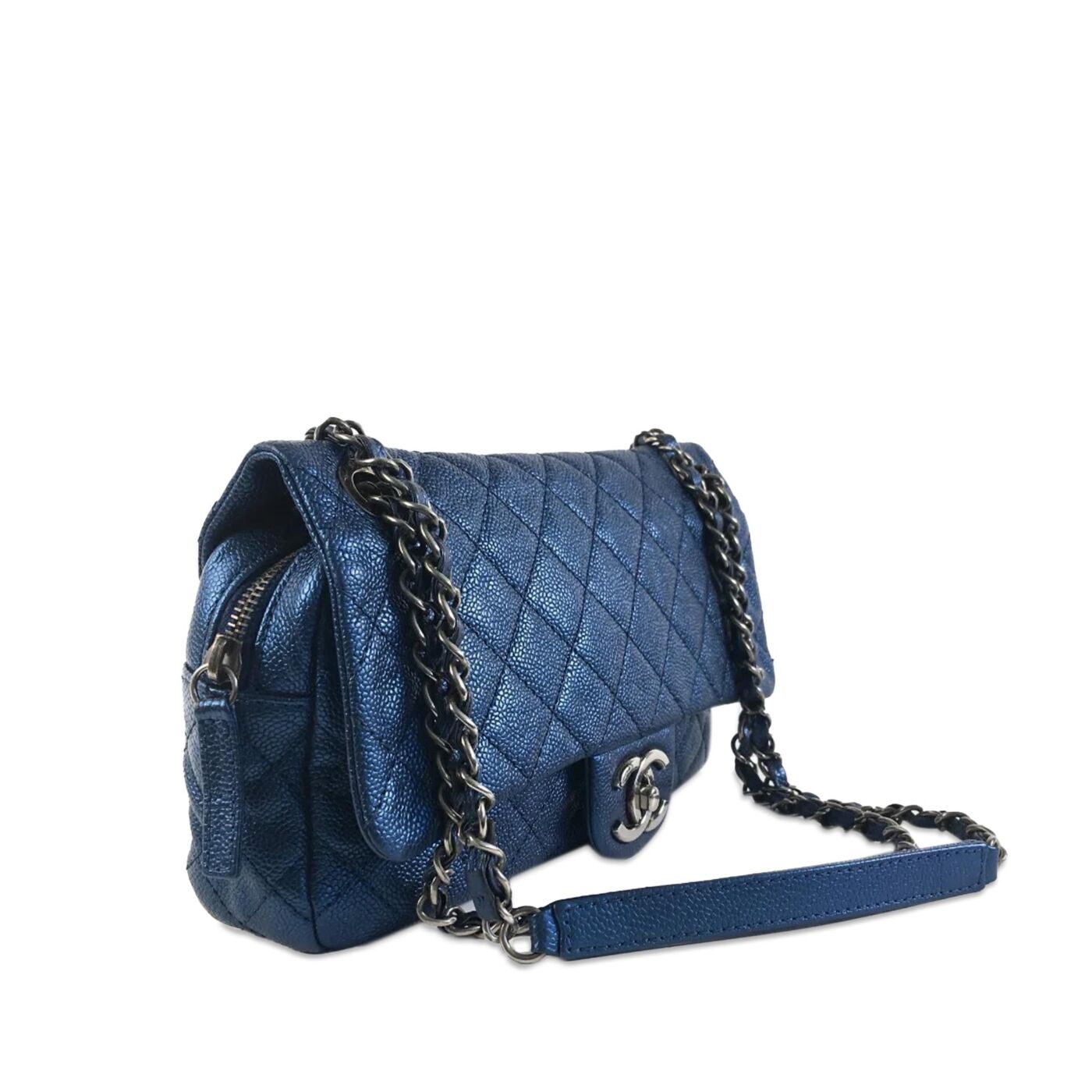 Chanel Medium Caviar Easy Flap Shoulder Bag