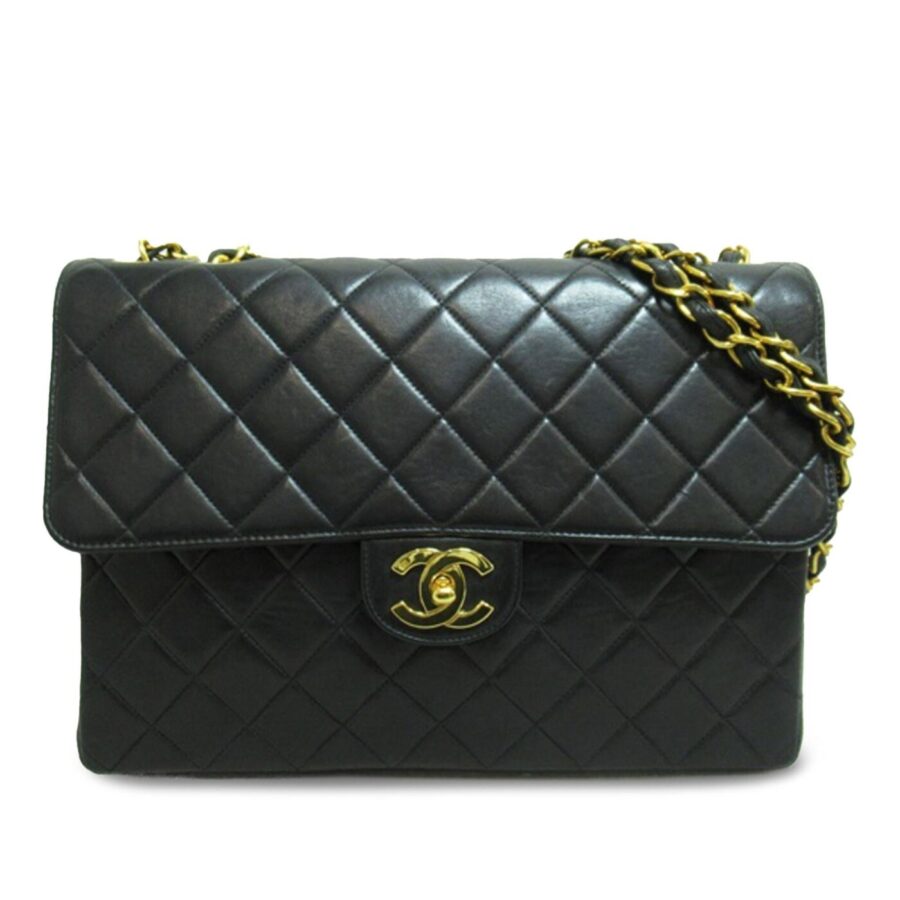 Chanel Jumbo Classic Lambskin Single Flap Bag | Studio Nafay