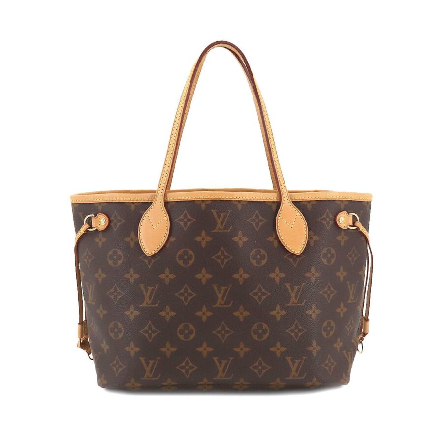 LOUIS VUITTON Monogram Neverfull PM Tote Bag Brown Beige | Studio Nafay