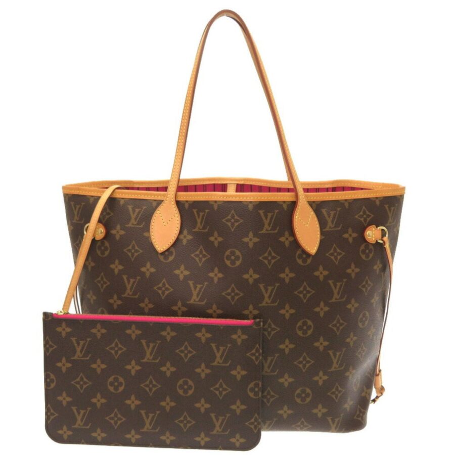 Louis Vuitton Monogram Neverfull MM Fusha Tote Bag LV 0066 LOUIS VUITTON | Studio Nafay