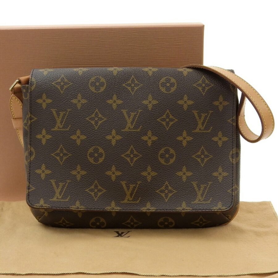 Louis Vuitton Monogram Musette Tango Ebene Short Shoulder Bag | Studio Nafay