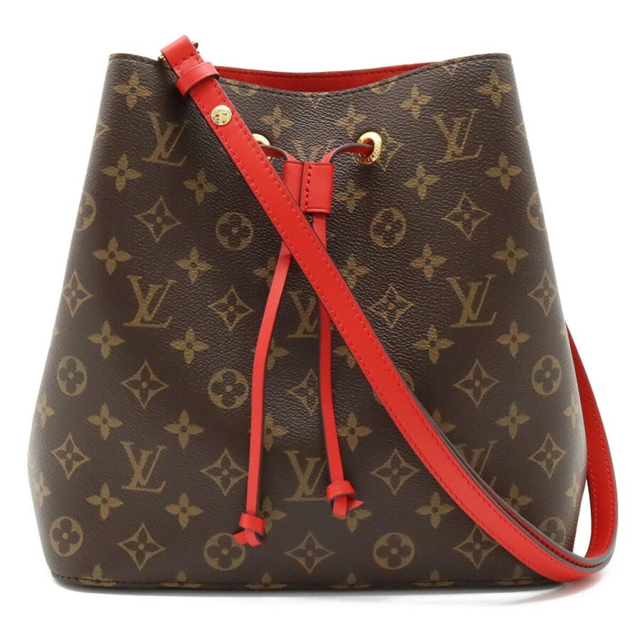 LOUIS VUITTON Monogram Neonoe Shoulder Bag Type Coquelicot Red | Studio Nafay
