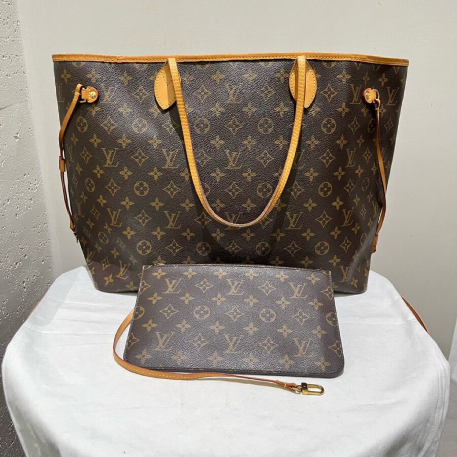 Louis Vuitton Monogram Neverfull GM Tote Bag,Brown | Studio Nafay
