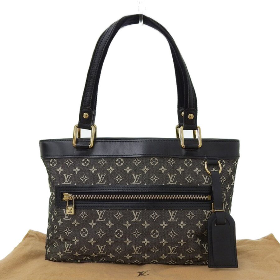 Louis Vuitton Monogram Mini Lucille PM Tote Bag Black | Studio Nafay