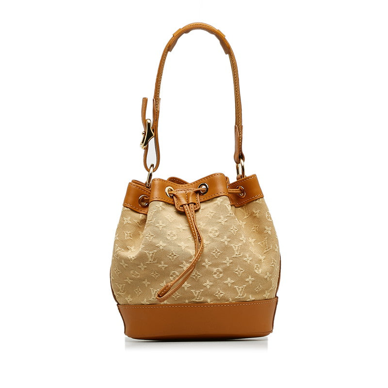 Louis Vuitton Monogram Mini Noelie Shoulder Bag Beige Brown Canvas Leather Louis Vuitton | Studio Nafay