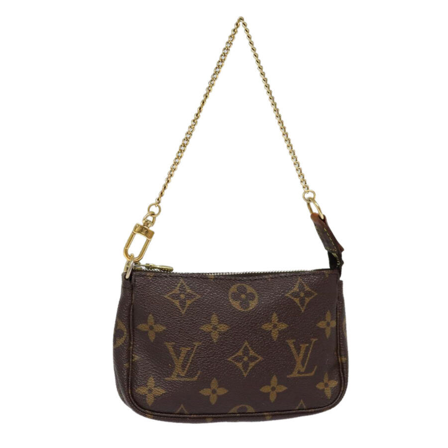LOUIS VUITTON Monogram Mini Pochette Accessoires Pouch LV Auth hk1593 | Studio Nafay