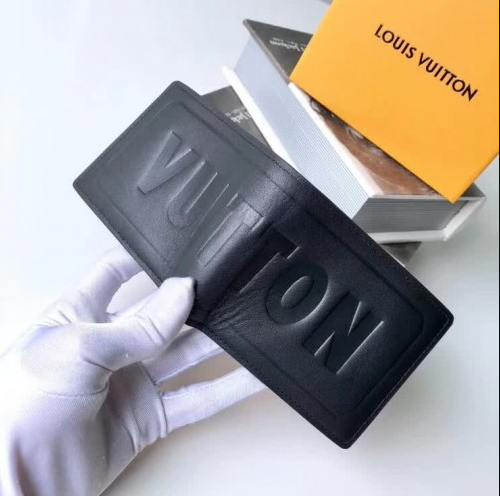 Louis Vuitton Fall-Winter Multiple Wallet Dark Infinity Leather
