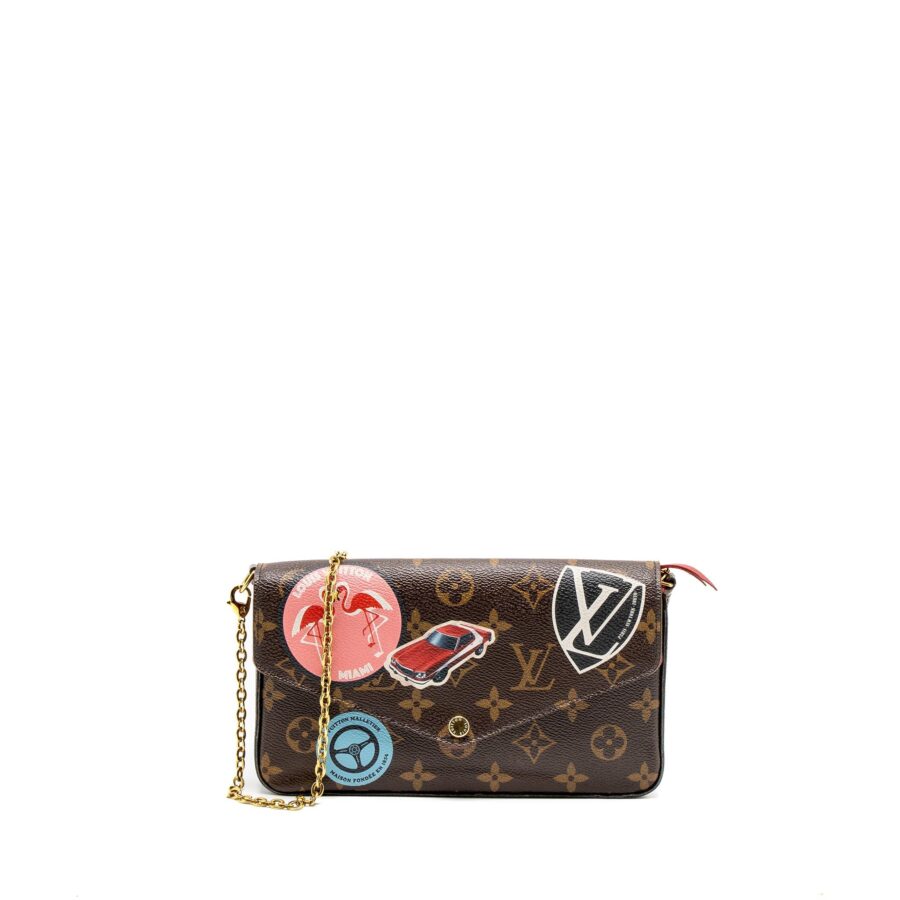 Louis Vuitton Félicie Pochette Limited Edition Monogram Canvas GHW | Studio Nafay