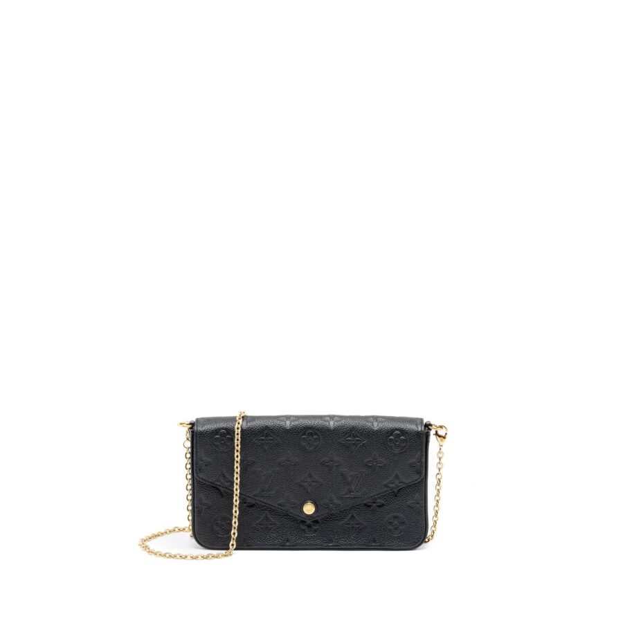 Louis Vuitton Felicie Pochette Monogram Empreinte Black GHW | Studio Nafay